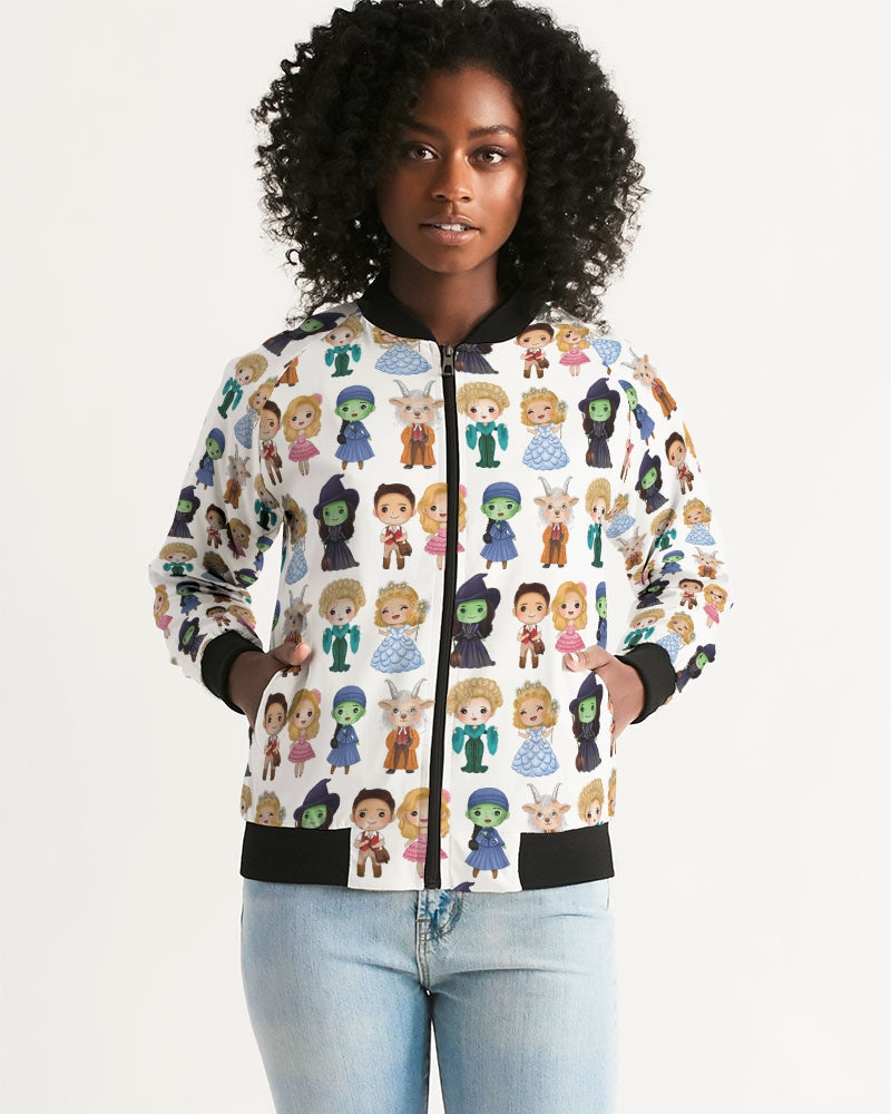 For Good Women's Bomber Jacket - Wicked Musical Theatre Inspired