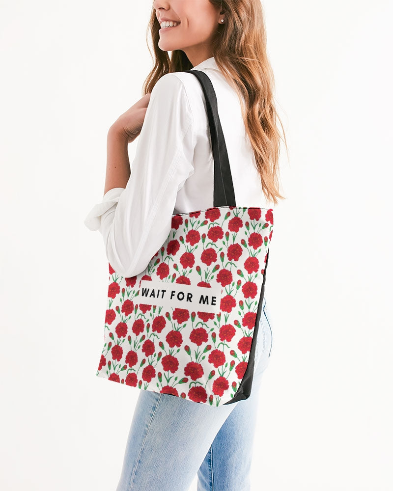Wait For Me Hadestown Inspired  Canvas Zip Tote