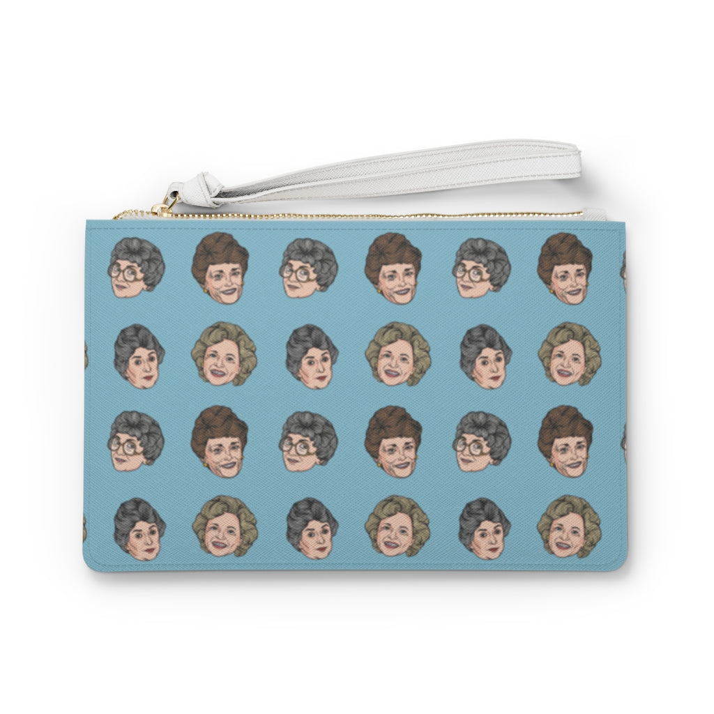 Thank You for Being a Friend Clutch Wristlet Bag