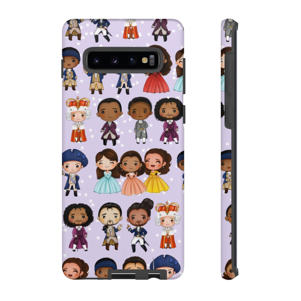 Hamilton Broadway Tough Phone Case Lilac - iPhone 12, 12 Pro, 11, Samsung