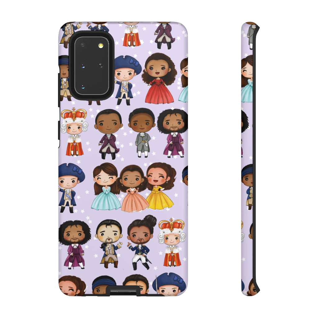 Hamilton Broadway Tough Phone Case Lilac - iPhone 12, 12 Pro, 11, Samsung