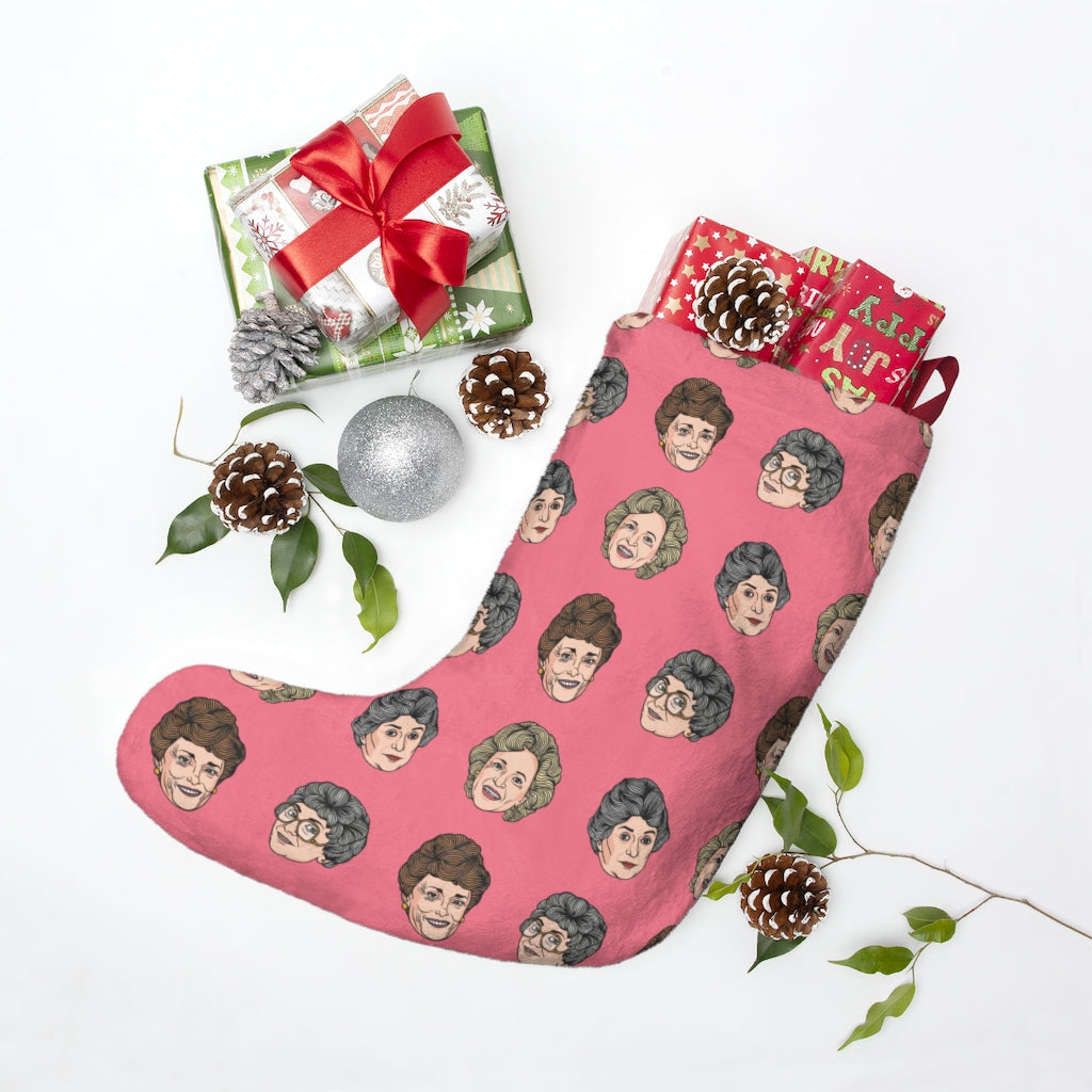 Stay Golden, Girls Holiday Stockings