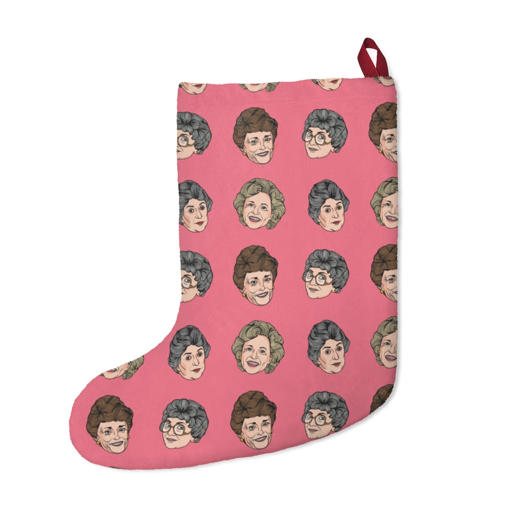 Stay Golden, Girls Holiday Stockings