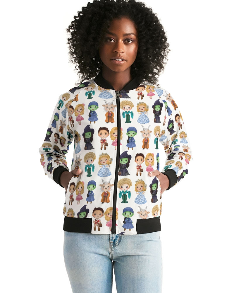 For Good Women's Bomber Jacket - Wicked Musical Theatre Inspired