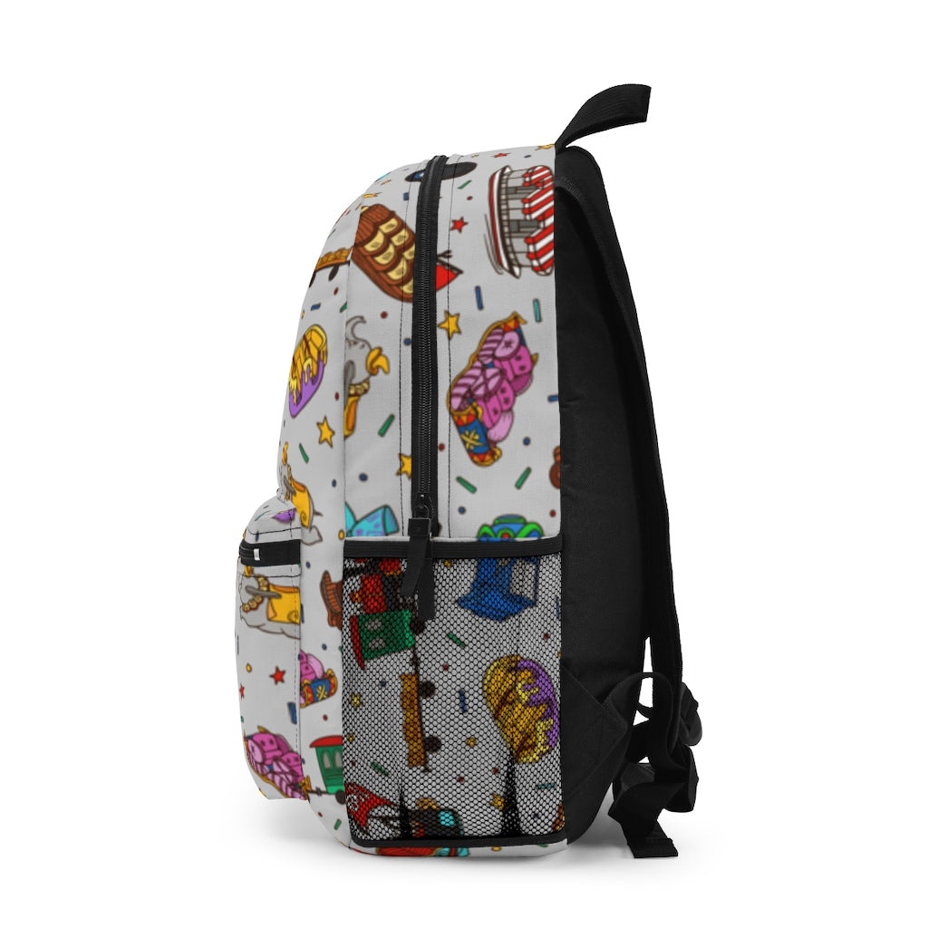 Magic Kingdom Backpack - WDW Ride Vehicle Park Bag Annual Passholders - Custom Made in the USA