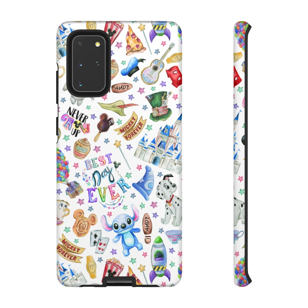 Magic Kingdom Tough Cases - iPhone 12, 11, XS, Xr, Samsung Galaxy - Wdw Theme Park Hopping
