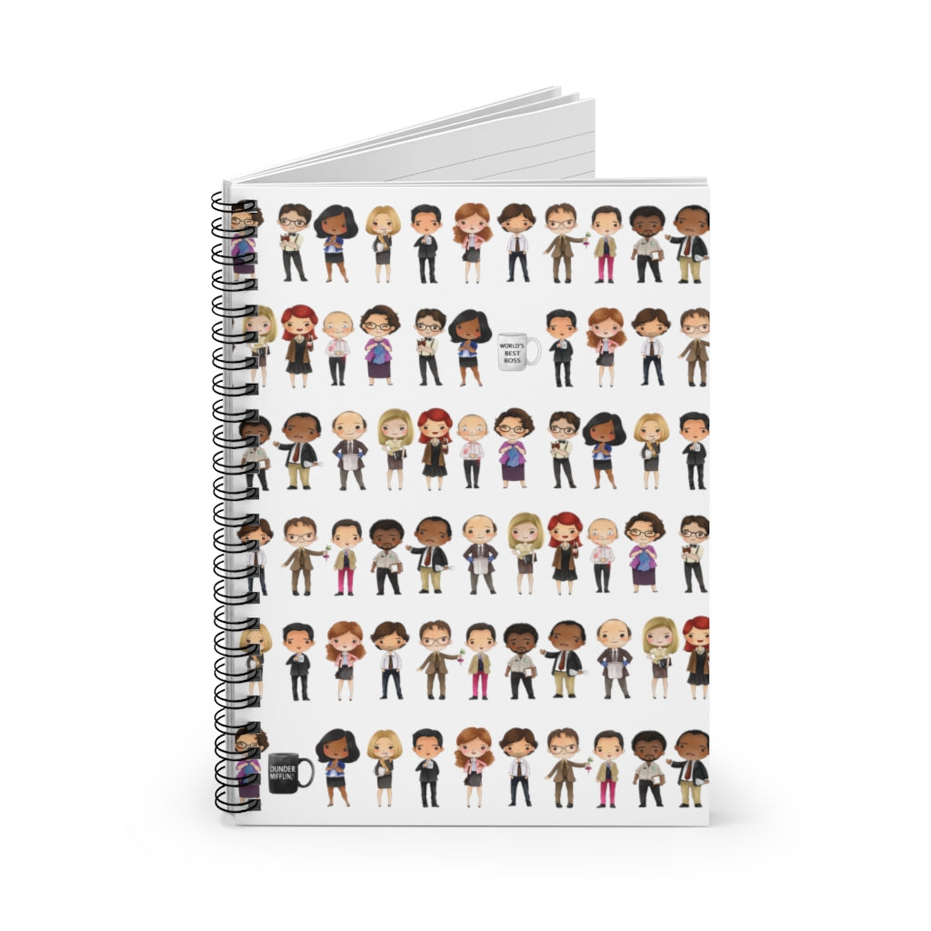 The Office Spiral Ruled Notebook - Funny TV Show