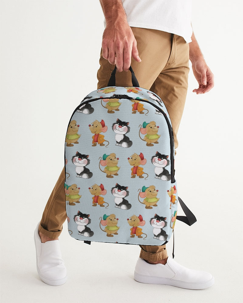 Cinderelly Cat and Mouse Large Backpack
