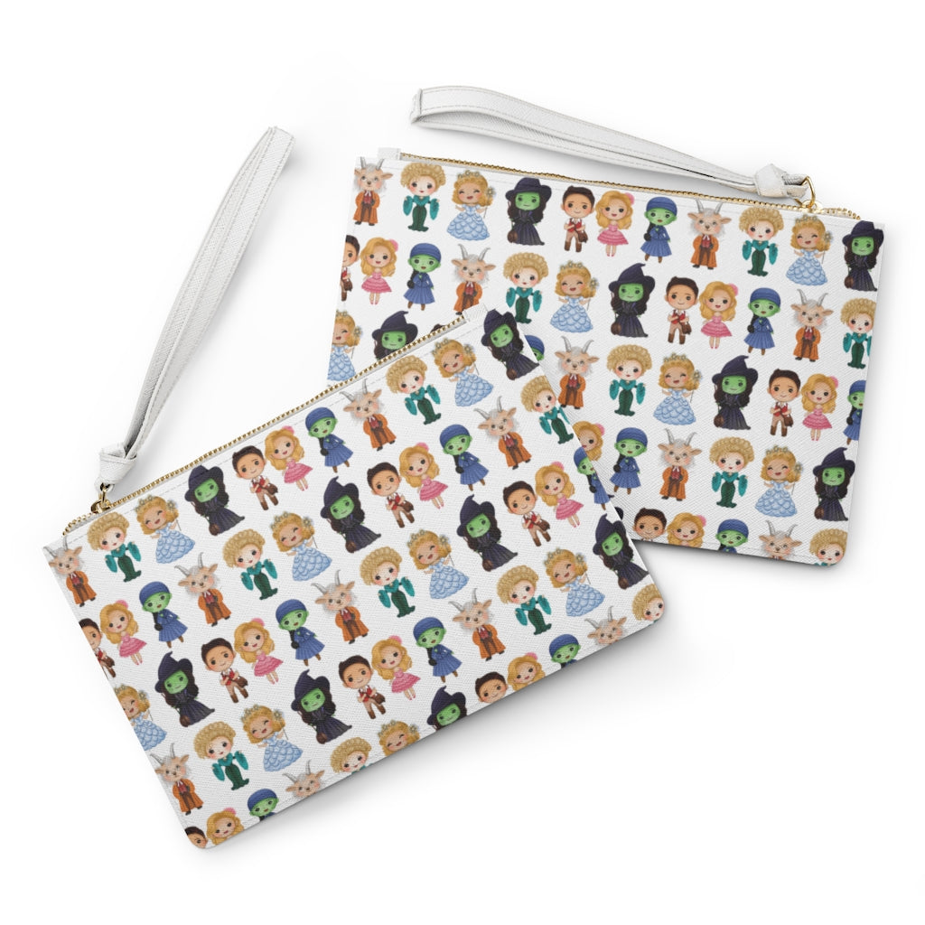 Wicked Musical Wristlet Clutch Bag