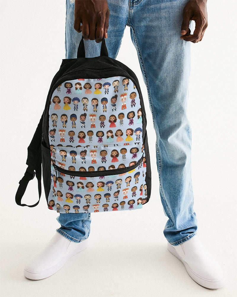 Blue Hamilton Small Canvas Backpack