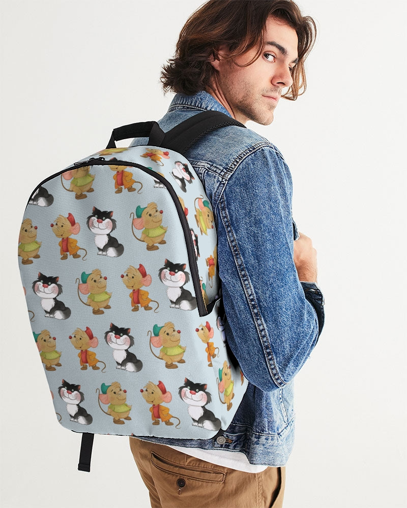 Cinderelly Cat and Mouse Large Backpack