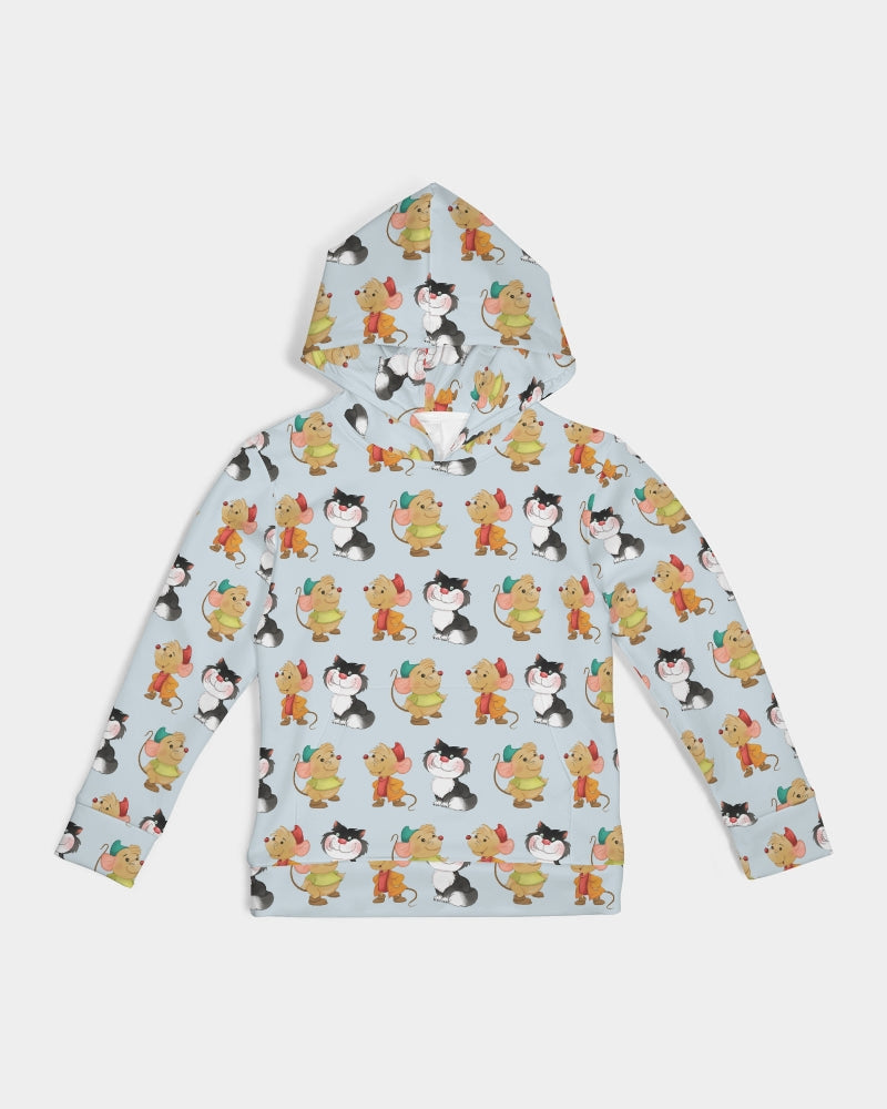 Cinderelly Cat and Mouse Kids Hoodie