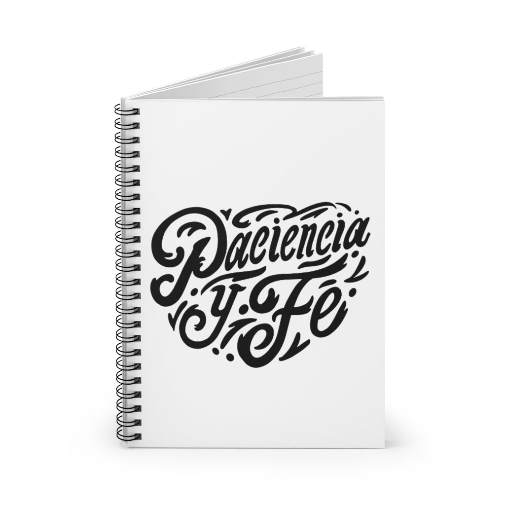 Heights Broadway Musical Movie - Paciencia y Fe Abuela Lyrics - Spiral Notebook Ruled Line 6x8