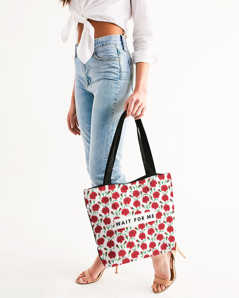 Wait For Me Hadestown Inspired  Canvas Zip Tote