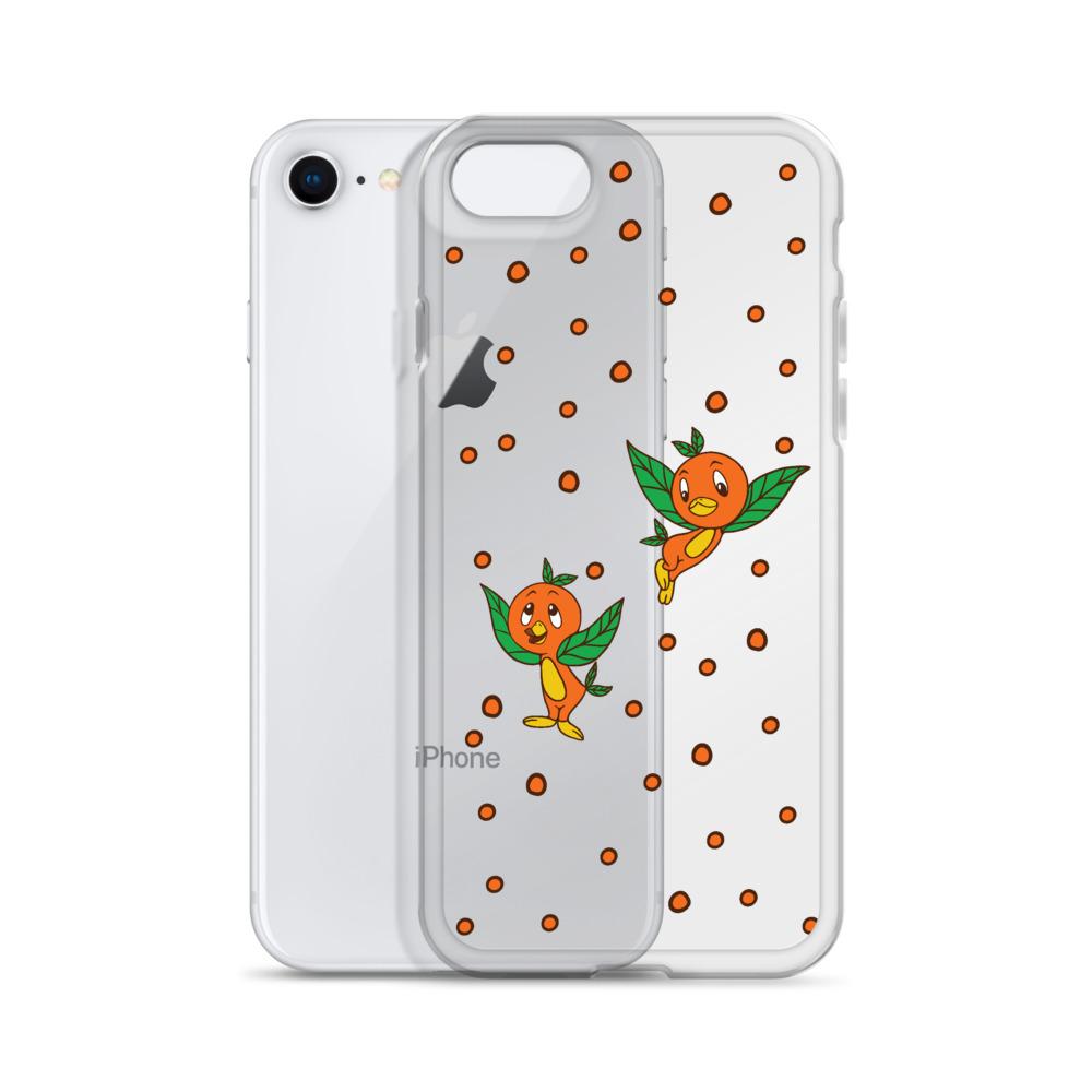 Citrus Orange Bird iPhone Case