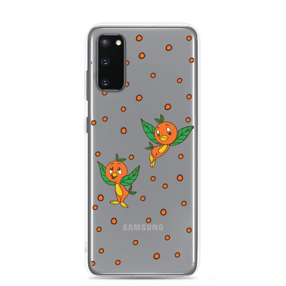 Citrus Orange Bird Samsung Case