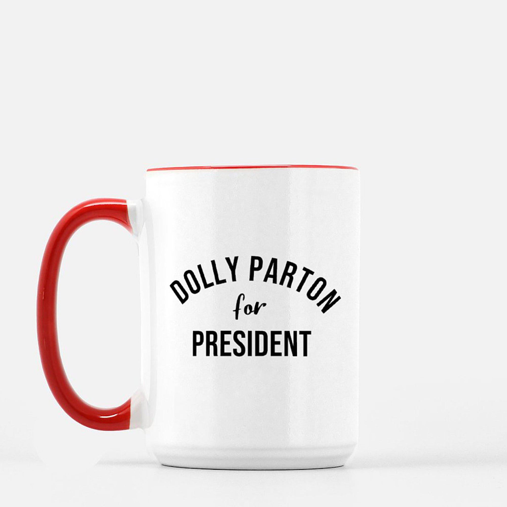 Dolly for President Mug - Little Shop of Geeks