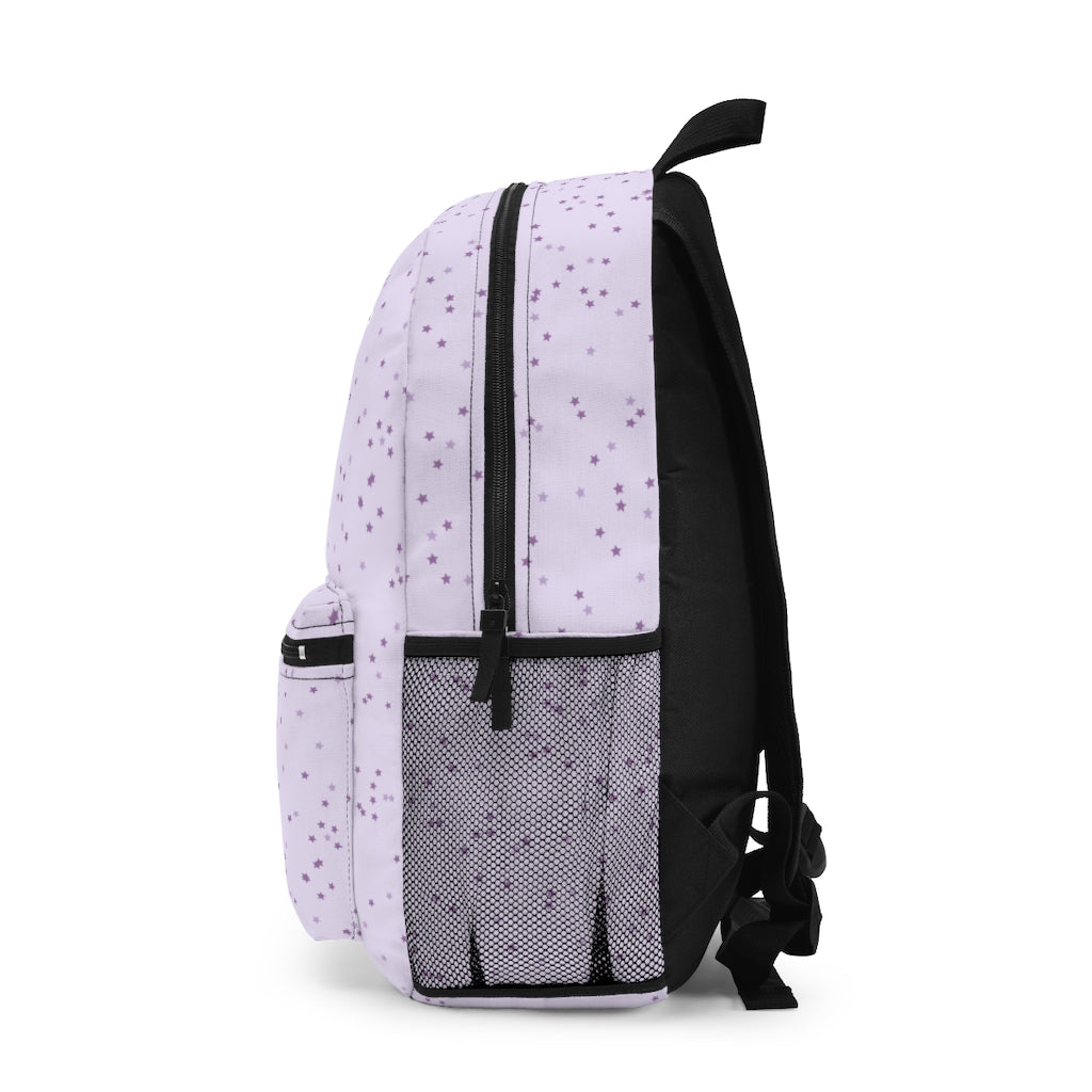 Theatre Kid Purple Backpack - Back to School Broadway Musical Youth School Bag