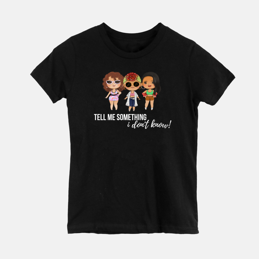 Kids T-Shirt Tell Me Something I Don't Know In the Heights Broadway Lyrics Inspired