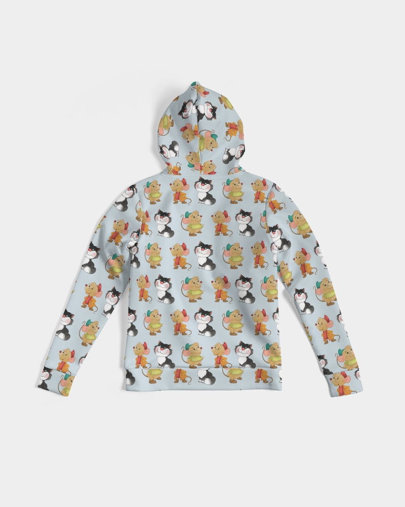 Cinderelly Cat and Mouse Women's Hoodie