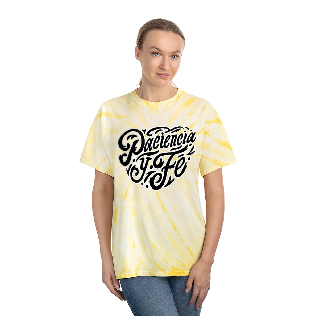 In the Heights Inspired Tie-Dye Tee, Cyclone - Paciencia y Fe Broadway Musical