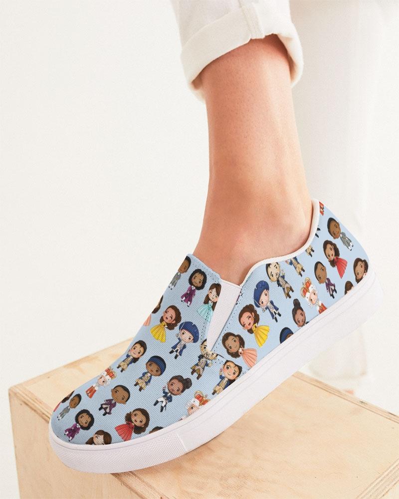 Hamilton Women's Slip-On Canvas Shoe - Blue - Little Shop of Geeks
