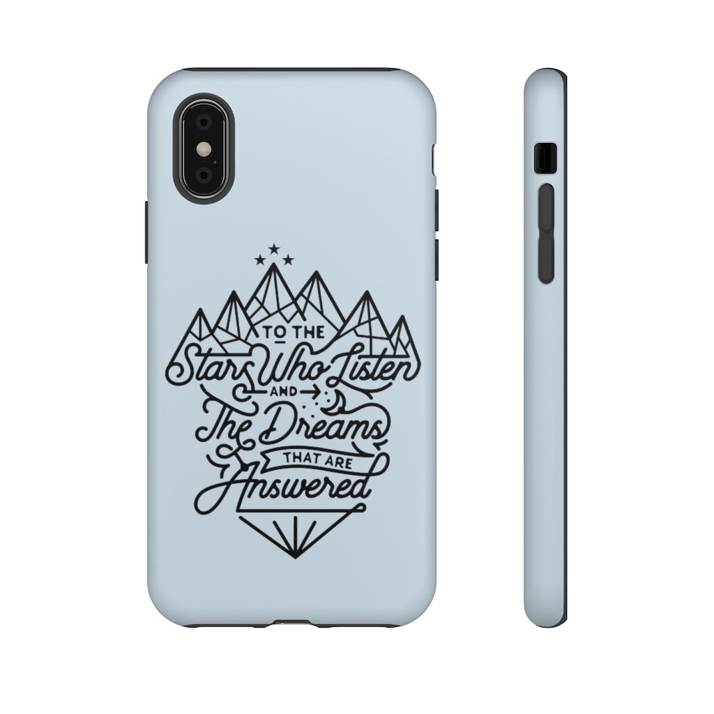 ACOTAR Tough Phone Case - A Court of Thorns and Roses Booktok - iPhone 13, 12, Pro Max, 11, Xr, Xs, 8, Samsung Galaxy 10, 20, 10e, 20+