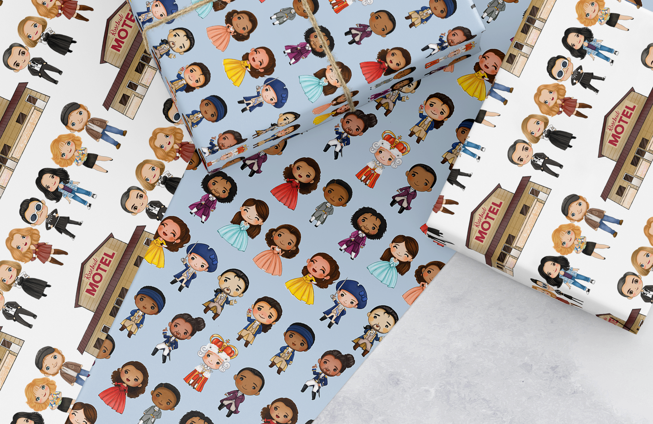 Hamilton Gift Wrapping Paper